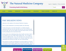 Tablet Screenshot of naturalmedicine.ie